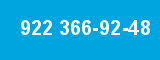 922 366-92-48